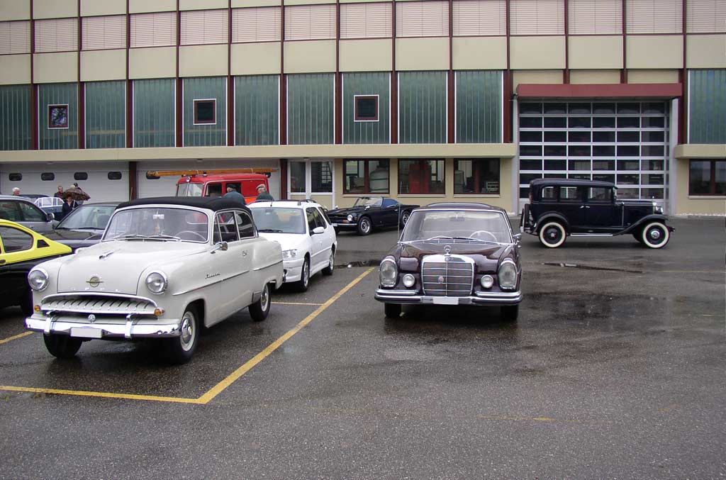 1955 Opel Olympia Rekord MercedesBenz W108 109